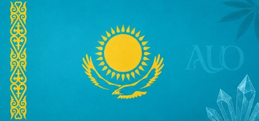 Флаг Казахстана